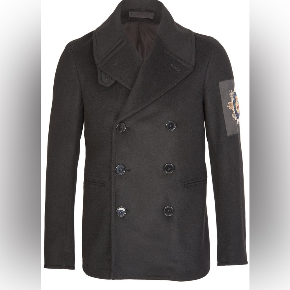 Alexander McQueen Wool/Cashmere peacoat